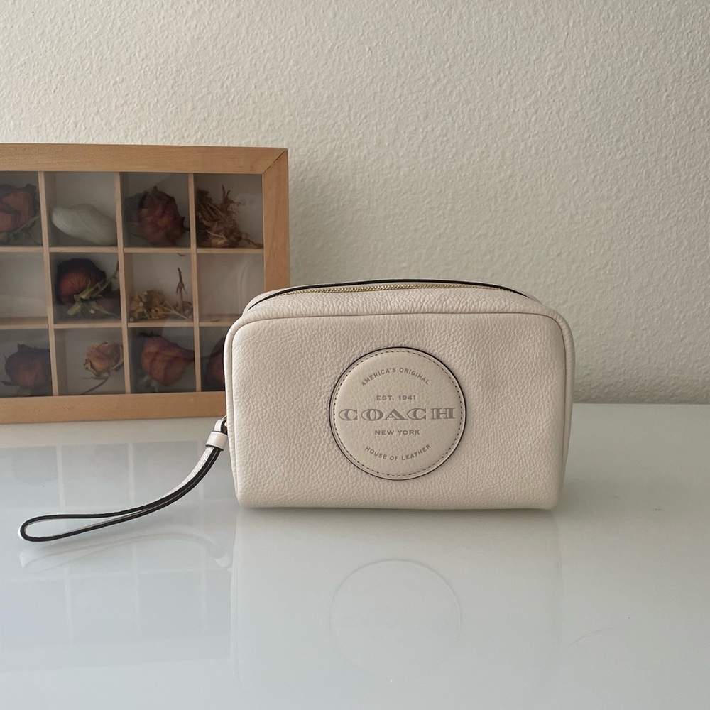 Coach Cream Pouch